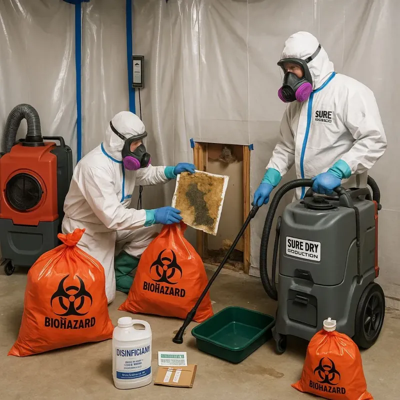 Contaminated Water Handling Protocols process in Trail Creek, IN